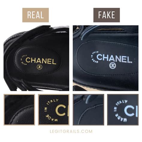 fake chanel trainers vs real|chanel counterfeit scam.